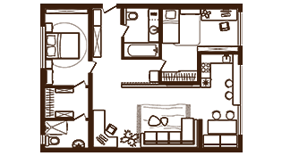 Vakratunda Anantaraa Thane West 2 BHK Floor Plans